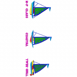 Boats Embroidery Design 10 Boats Embroidery Design 10